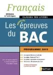 Français, classes des lycées
