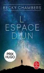 L'espace d'un an