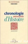 Chronologie universelle d'histoire