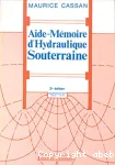 Aide-Mémoire d'hydraulique souterraine