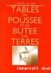 Tables de poussée et de butée des terres