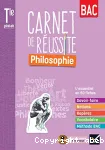 Carnet de réussite philosophie