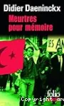 Meurtres pour mémoire