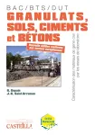 Granulats, sols, ciments et bétons