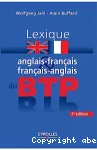 Lexique anglais-français & français-anglais du BTP